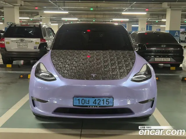 Tesla Model Y 2021 0.2 автомат (гидро), миниатюра 2