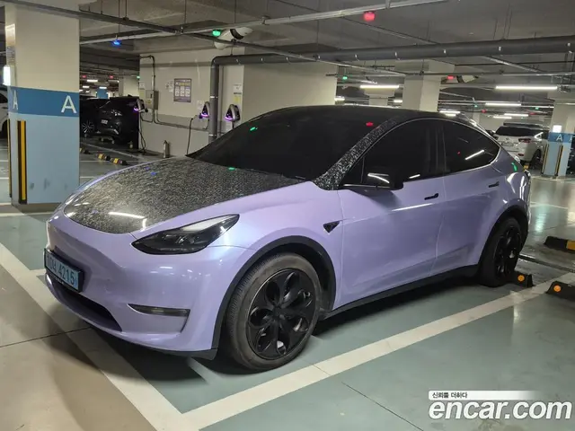 Tesla Model Y 2021 0.2 автомат (гидро), миниатюра 3