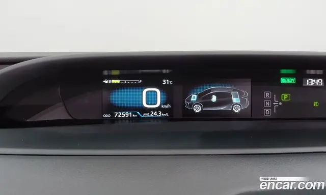 Toyota Prius 2022 1.8 автомат (гидро), миниатюра 6