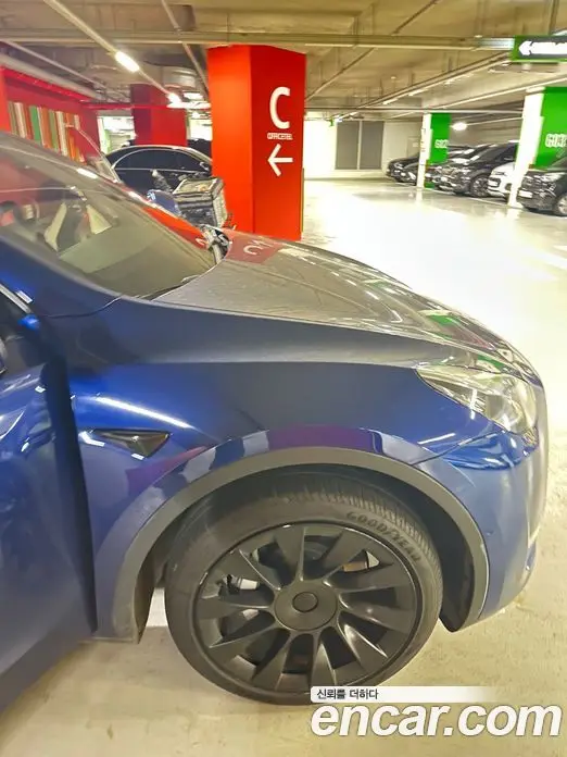 Tesla Model Y 2021 0.3 автомат (гидро), миниатюра 11