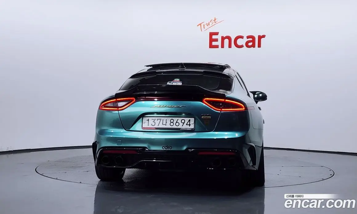 Kia Stinger 2017 3.3 автомат (гидро), фото 4