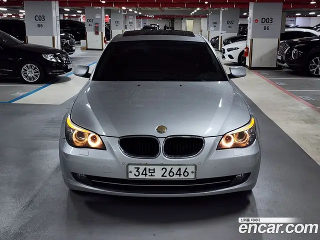BMW 5 серия 2008 2.0 автомат (гидро), миниатюра 3