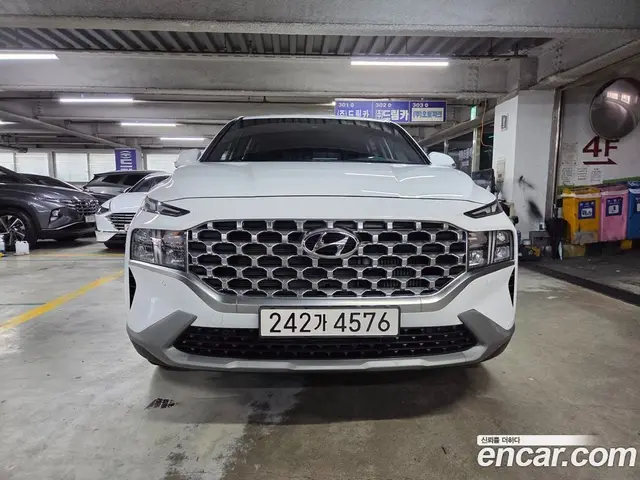 Hyundai Santa Fe 2020 2.2 автомат (гидро), миниатюра 3