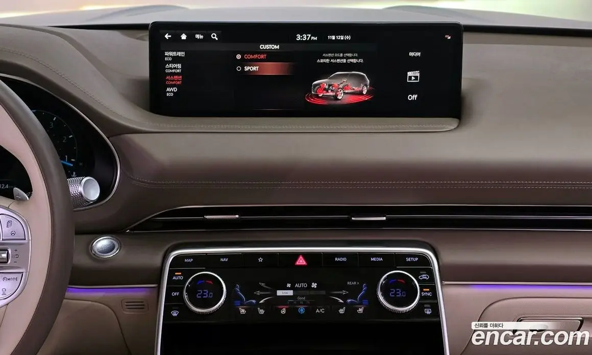 Genesis GV80 2020 3.0 автомат (гидро), фото 17