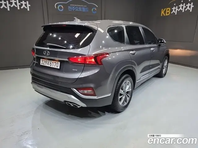 Hyundai Santa Fe 2020 2.2 автомат (гидро), миниатюра 3