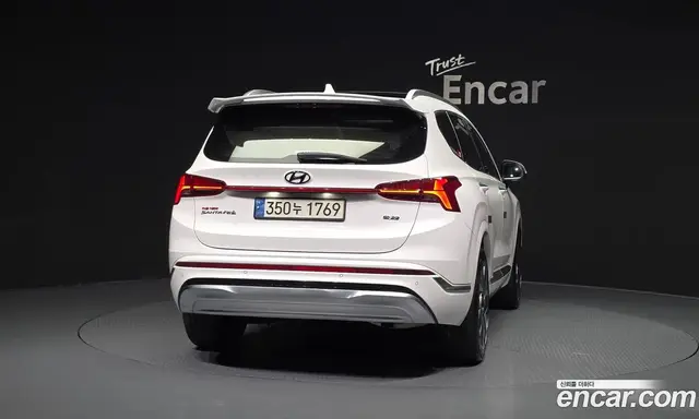 Hyundai Santa Fe 2021 2.2 автомат (гидро), миниатюра 4