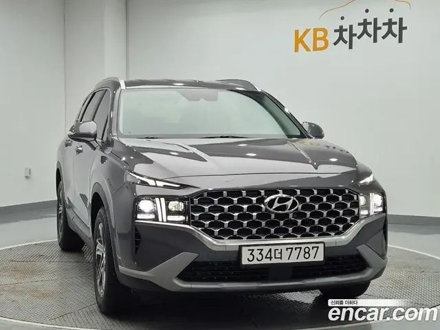 Hyundai Santa Fe 2022 2.2 автомат (гидро), миниатюра 3