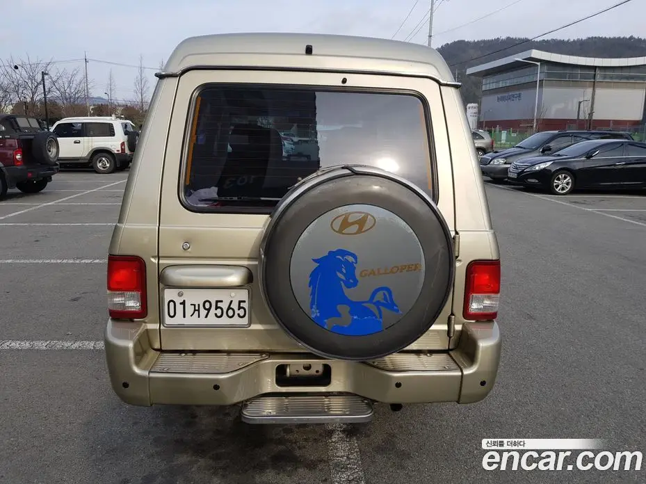 Hyundai Galloper 2000 2.5 автомат (гидро), фото 4