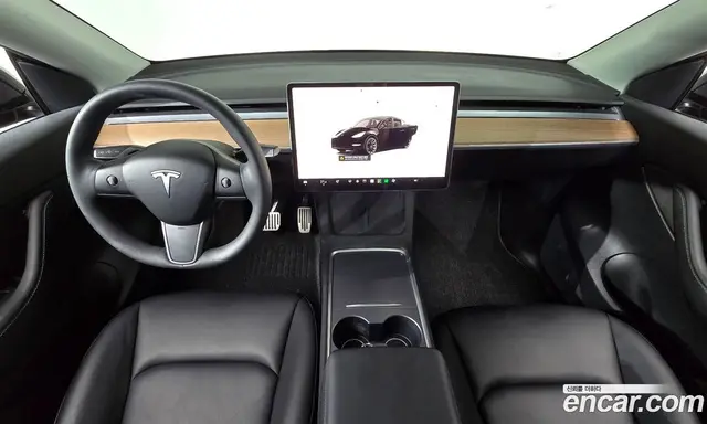Tesla Model Y 2022 0.2 автомат (гидро), миниатюра 9