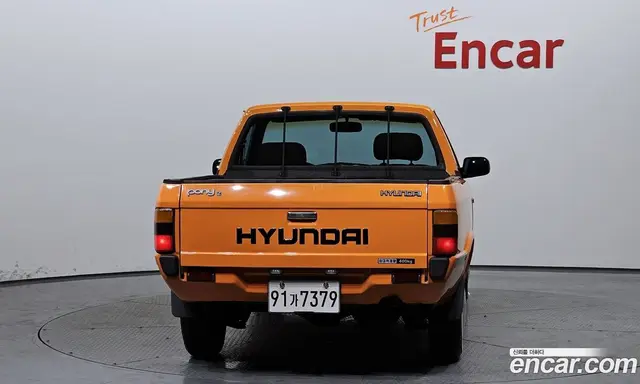Hyundai Pony 1988 1.5 МКПП, миниатюра 4