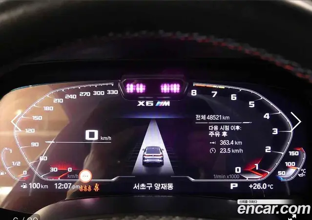 BMW X6M 2021 4.4 АКПП, миниатюра 5