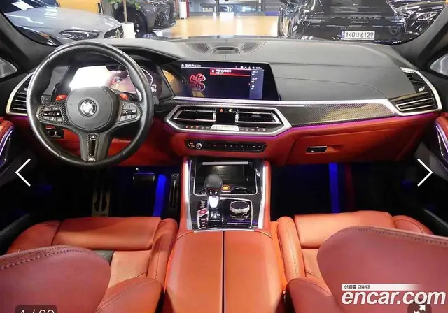 BMW X6M 2021 4.4 АКПП, миниатюра 7