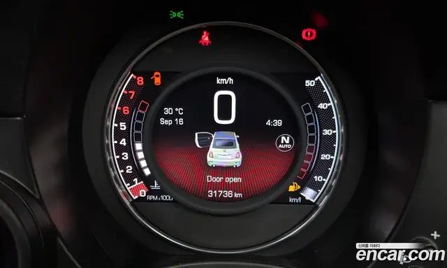 Fiat 500 2020 1.4 АКПП, миниатюра 11