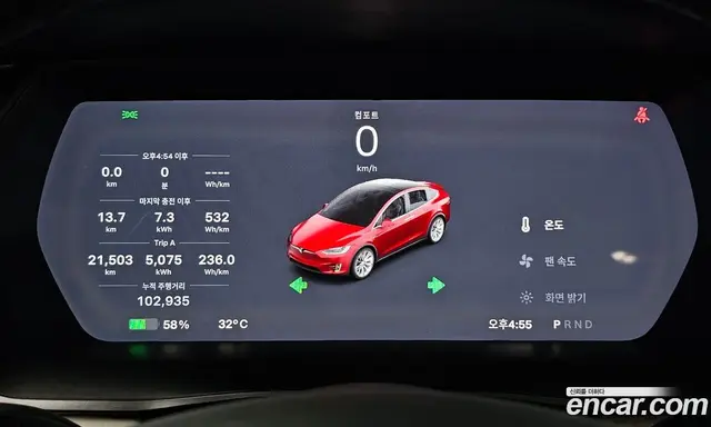 Tesla Model X 2019 0.3 АКПП, миниатюра 10