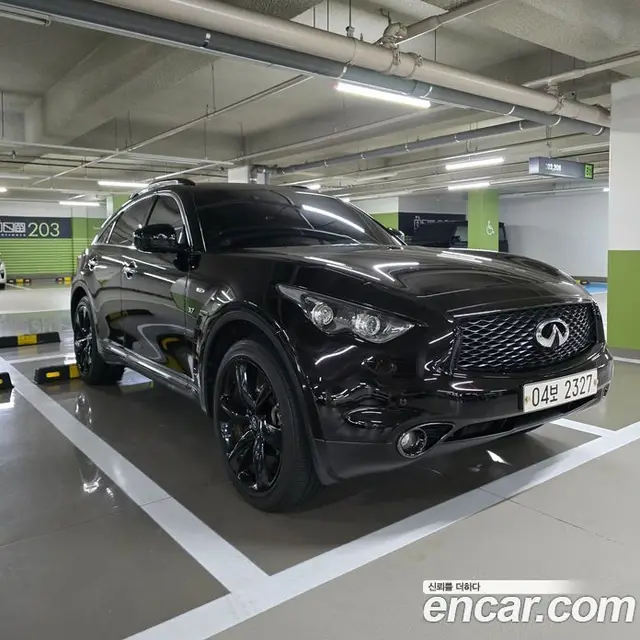 Infiniti QX70, 2017, 146 950 км