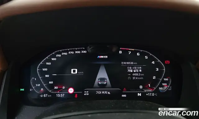 BMW M8 2021 4.4 АКПП, миниатюра 11
