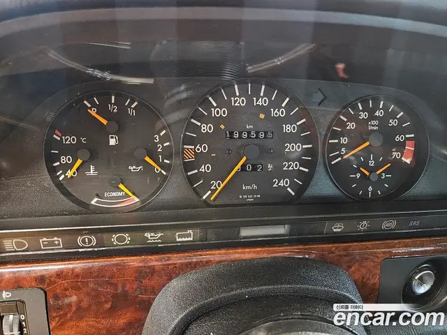 Mercedes-Benz SEL/SEC 1991 3.0 АКПП, миниатюра 8