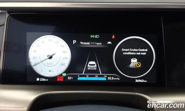 Hyundai Nexo 2023 АКПП, миниатюра 8