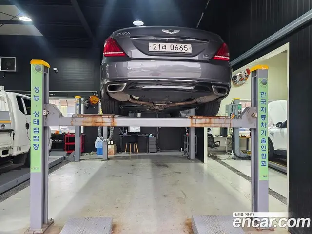 Genesis EQ900 2016 3.8 АКПП, миниатюра 2
