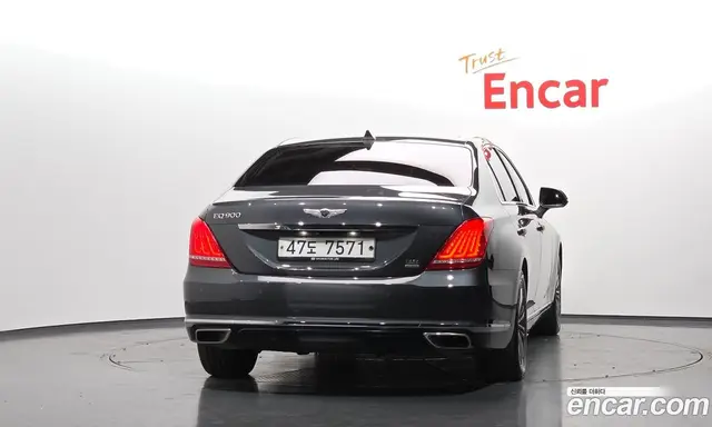 Genesis EQ900 2018 3.8 АКПП, миниатюра 4